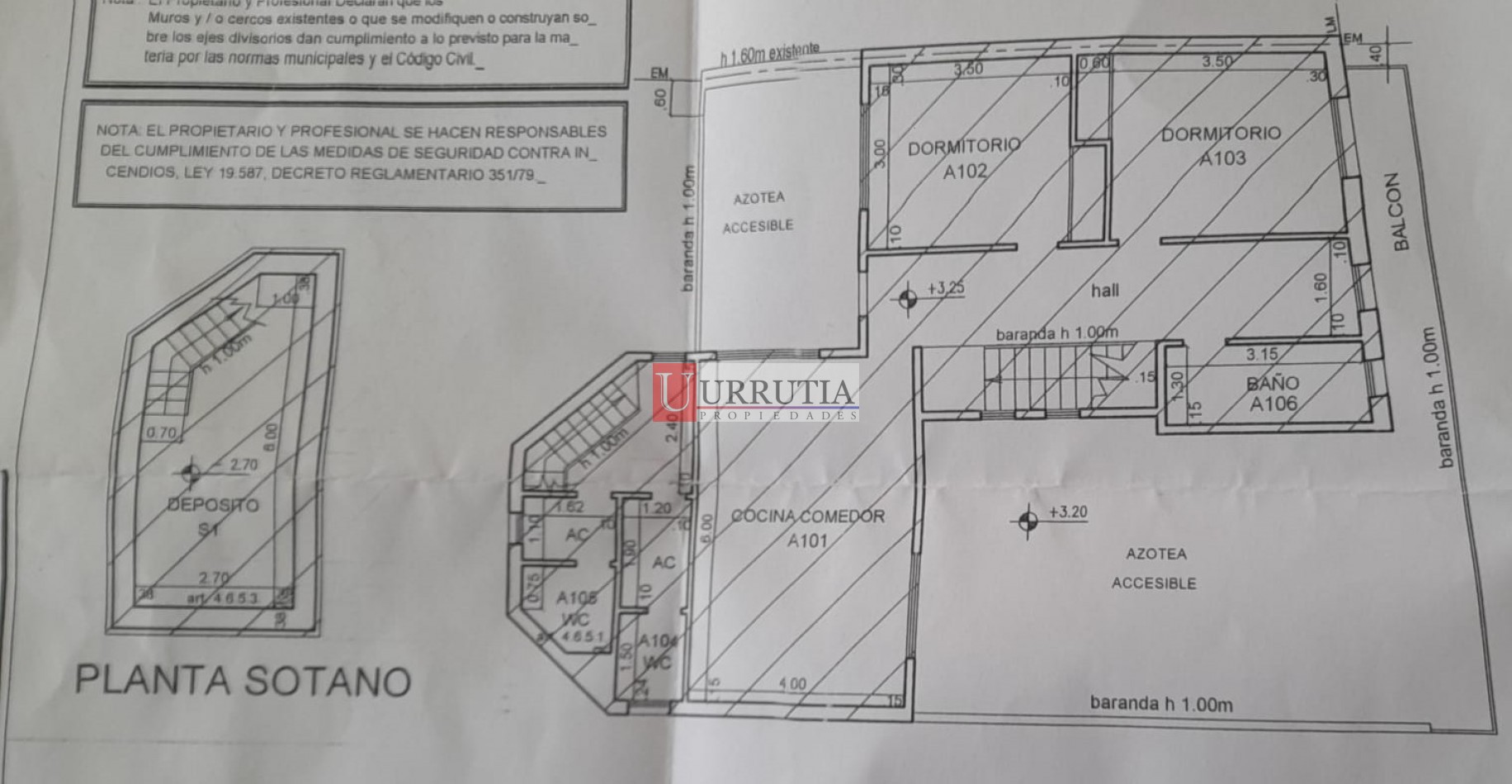 VENTA EN BLOCK. 2 locales comerciales + depto/oficina 3 amb.