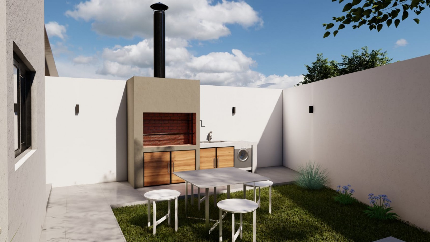 EN POZO - SEMIPISO 2 AMB CON BALCON + PARRILLA + COCHERA.