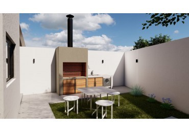 EN POZO - PLANTA BAJA CON PATIO/JARDIN + PARRILLA + COCHERA.